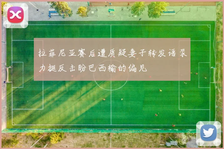 拉菲尼亚赛后遭质疑妻子转发语录力挺反击盼巴西输的偏见