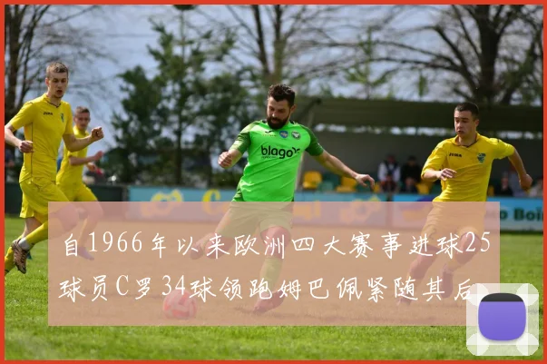 自1966年以来欧洲四大赛事进球25球员C罗34球领跑姆巴佩紧随其后